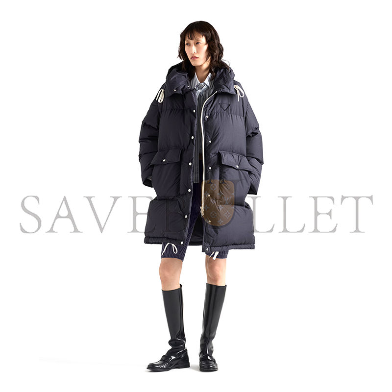 PRADA SOFT CANVAS DOWN PARKA 29Y290